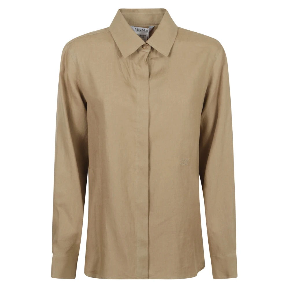 Max Mara Women's Beige Shirts, S, Shirts