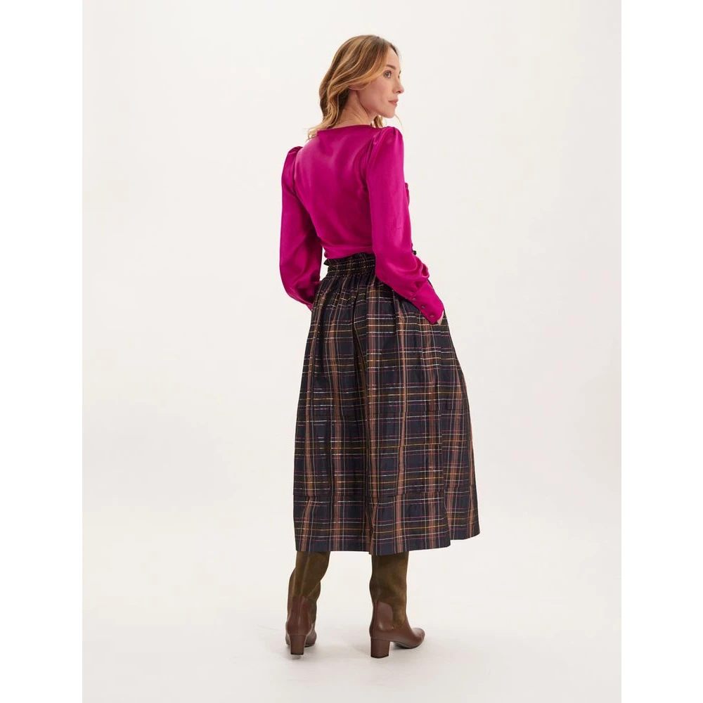 Ines De La Fressange Paris Héloïse geruite rok Multicolor Dames