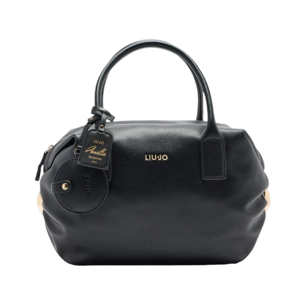 Liu Jo Women's Black Amelie Edition Zip Closure Handbag