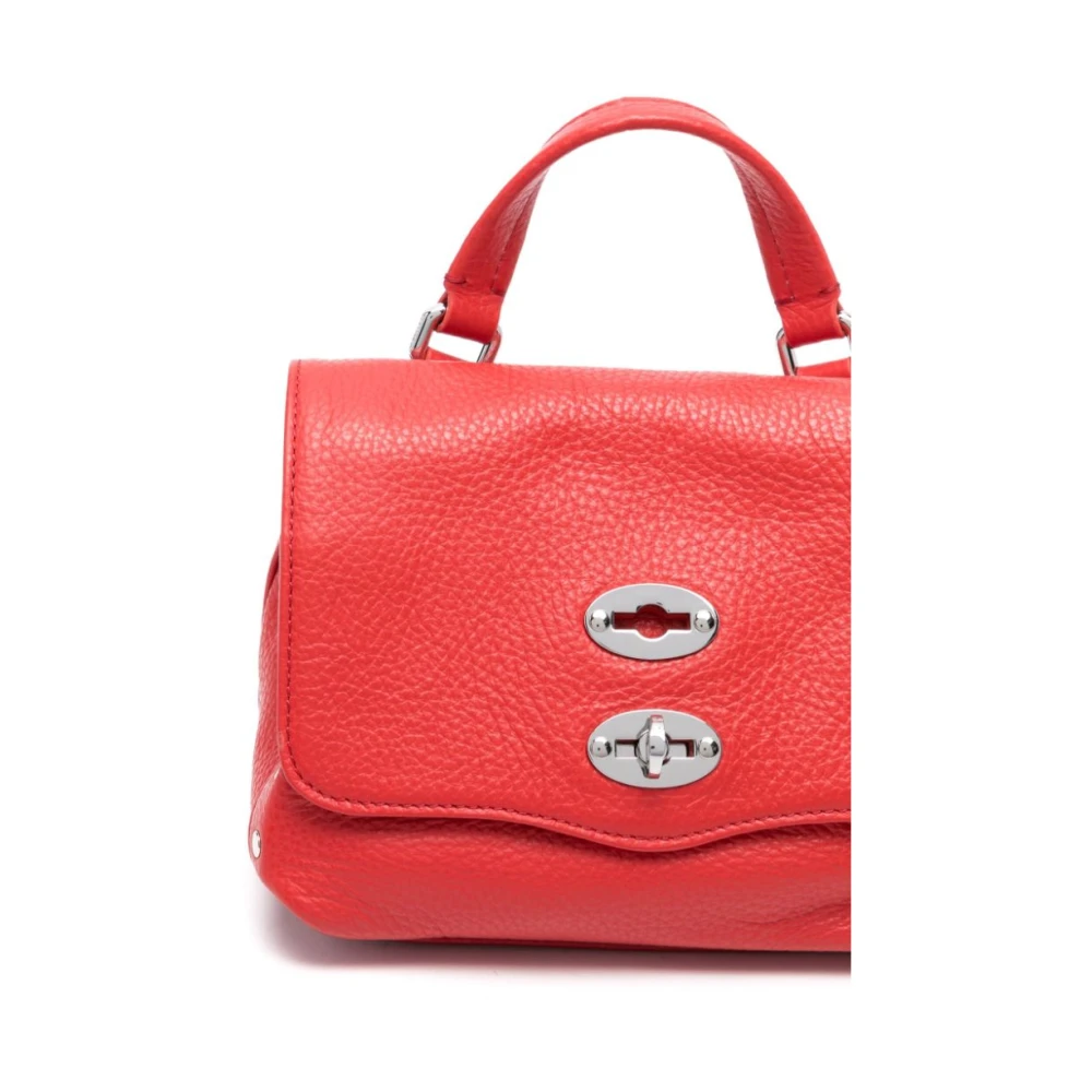 Zanellato Rode Twist-Lock Schoudertas Red Dames