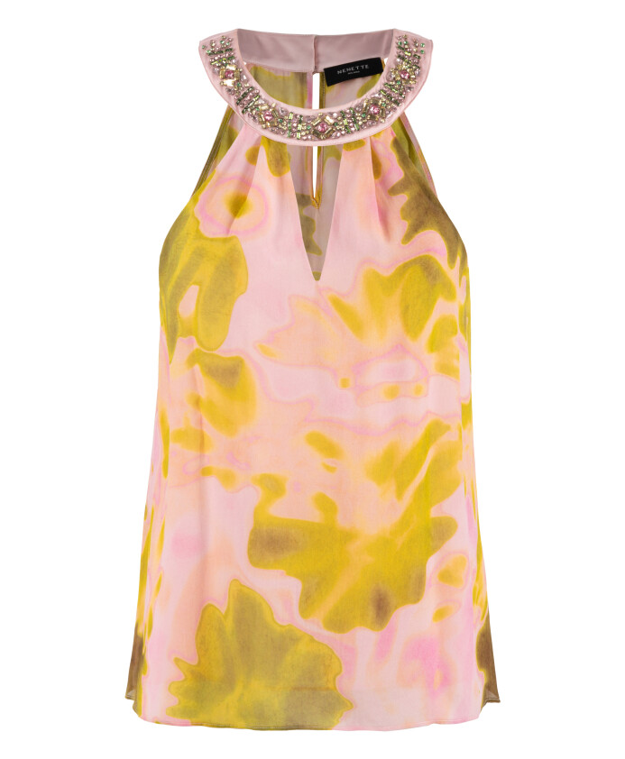 haut-rose-a-motif-avec-details-en-strass