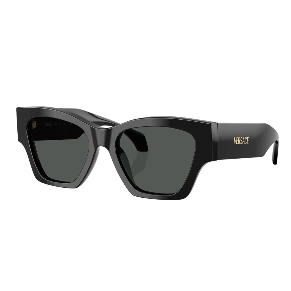 Versace Square Sunglasses - Unisex - Sunglasses - Black - 53 Mm - Accessories