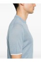 pull-bleu-en-lin-et-coton-manches-courtes