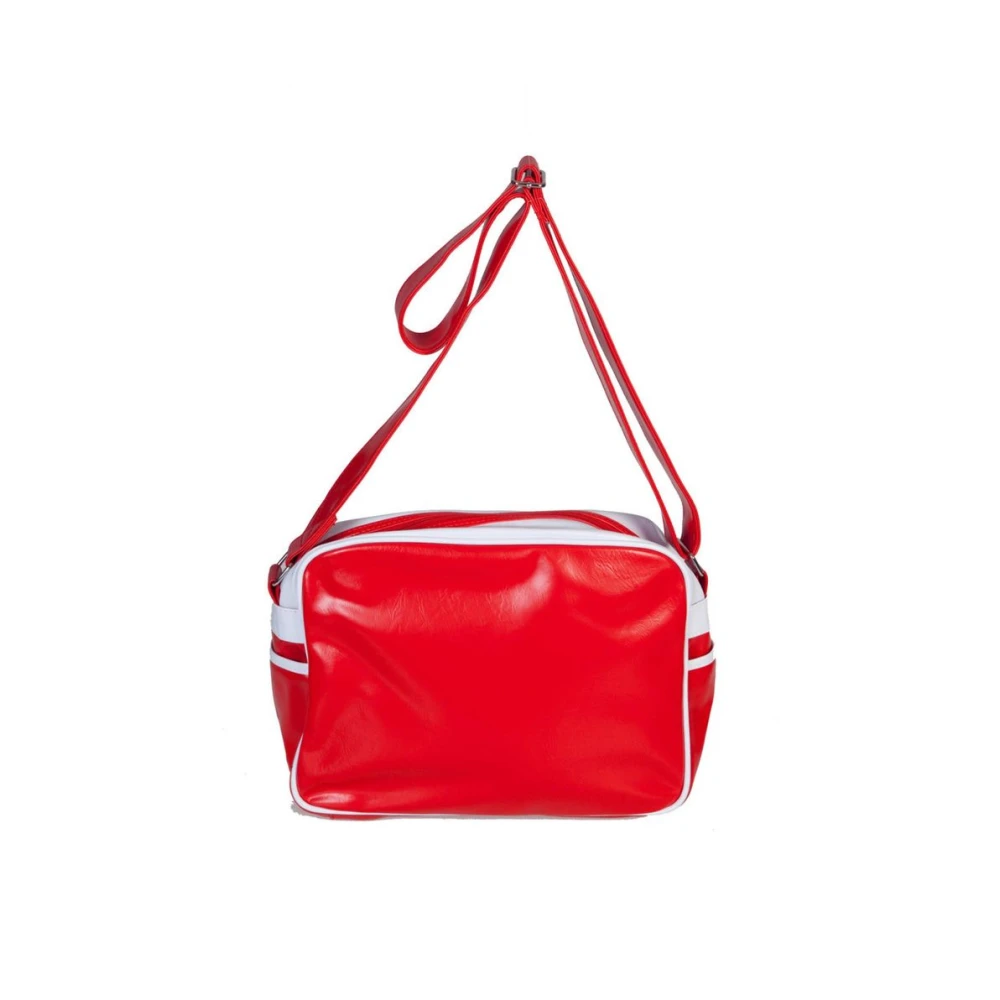 Gola Rode Stoffen Handtas met Schouderband Red Dames