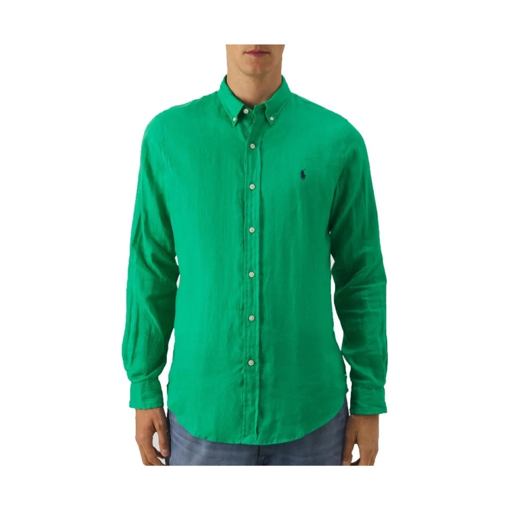 Polo Ralph Lauren Uomo Verde Magliette, M, New,