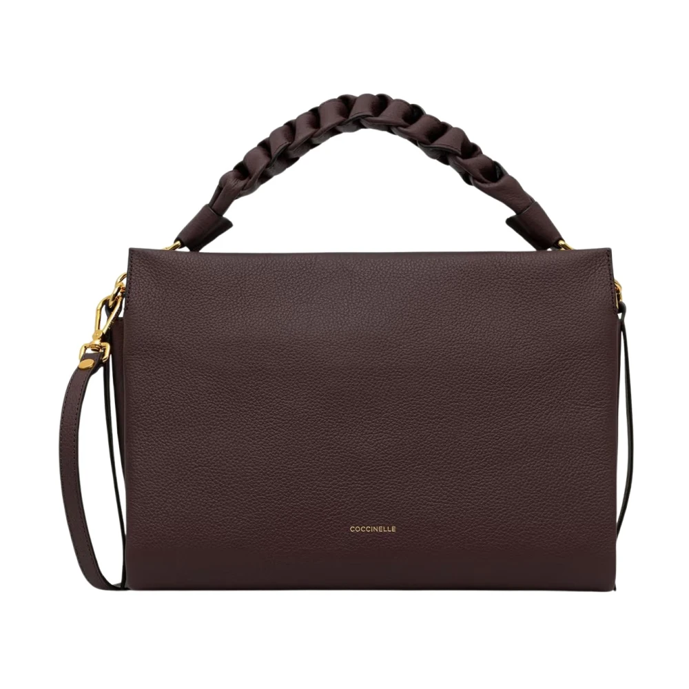 Coccinelle Damen Dunkelrot Handtasche M250 Boheme Grana Double E1 M50 19 01 - Bild 3