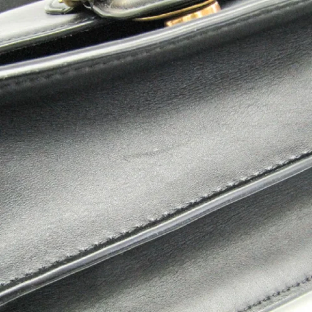 Coach Pre-owned Leather handbags Black Dames