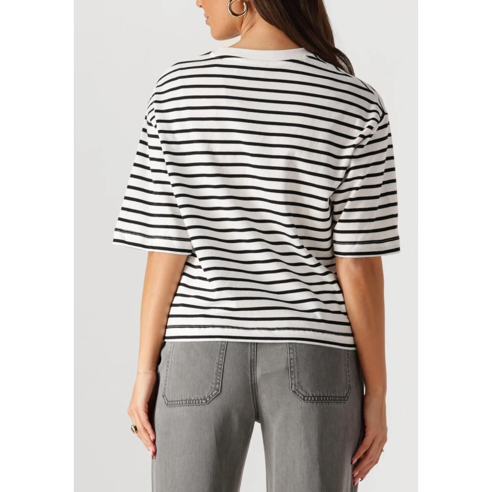 Catwalk Junkie Gestreept Loose Fit T-shirt Multicolor Dames