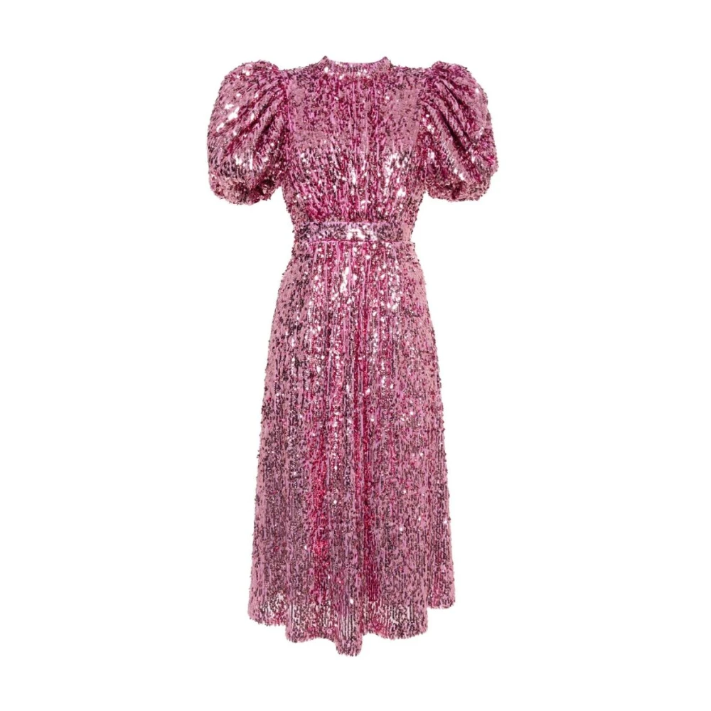 Rotate Birger Christensen Midi Dresses Pink Dames