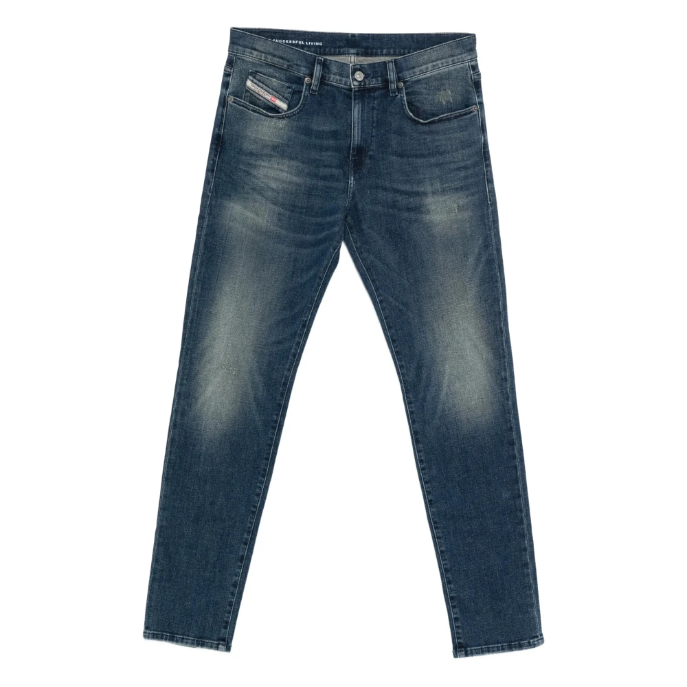 Diesel Mannelijk Blauw Jeans Heren, W32, Denim, 2019 D-Strukt