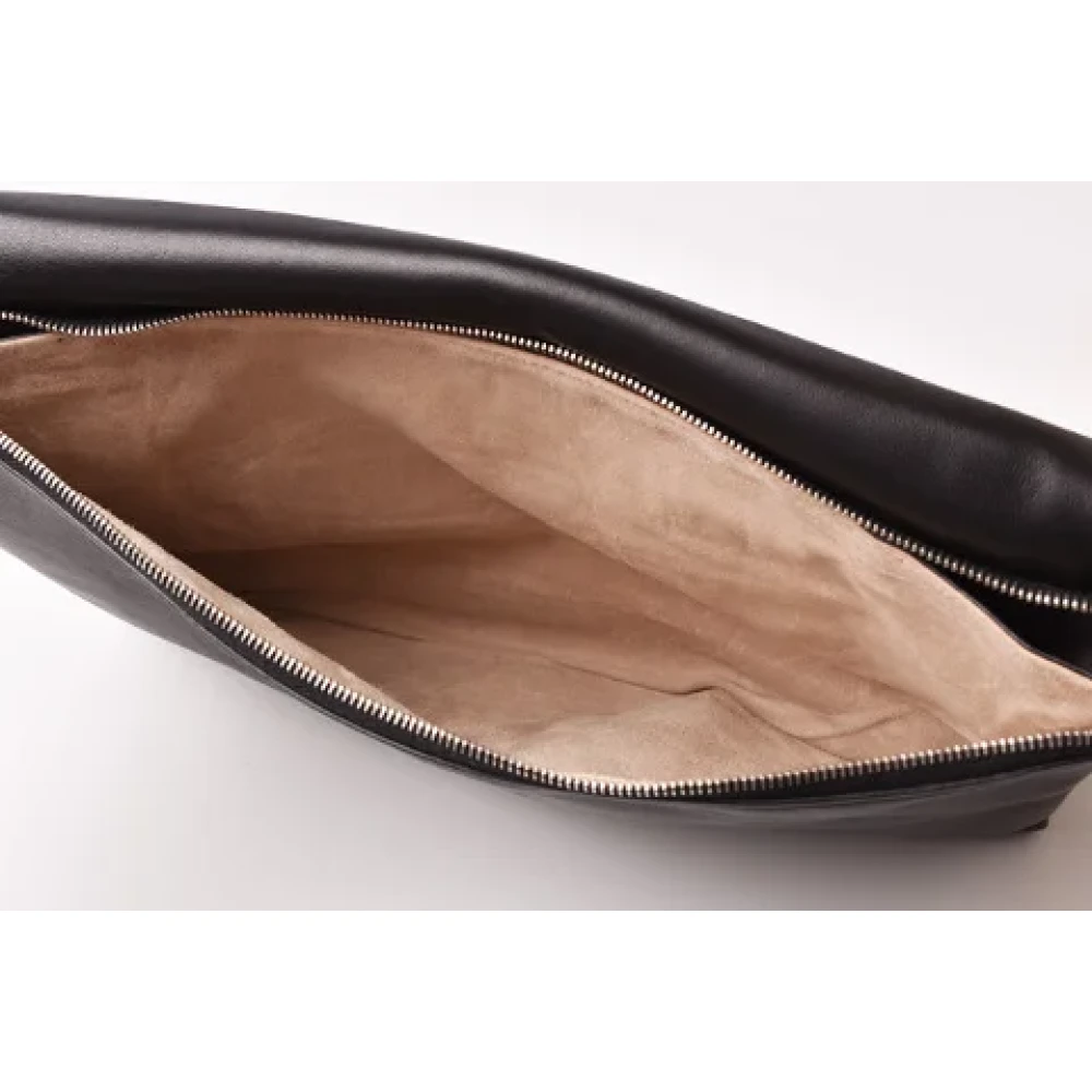 Celine Vintage Pre-owned Leather clutches Black Dames