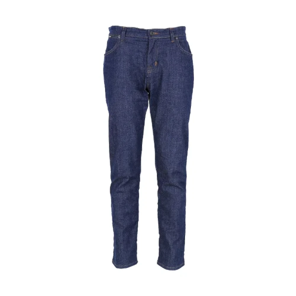 Tom Ford Pre-owned Cotton jeans Blue Heren