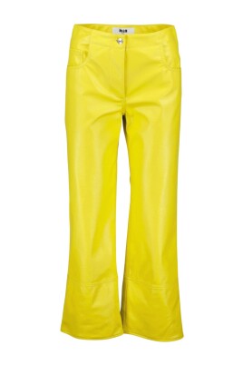 flared-faux-leather-pants