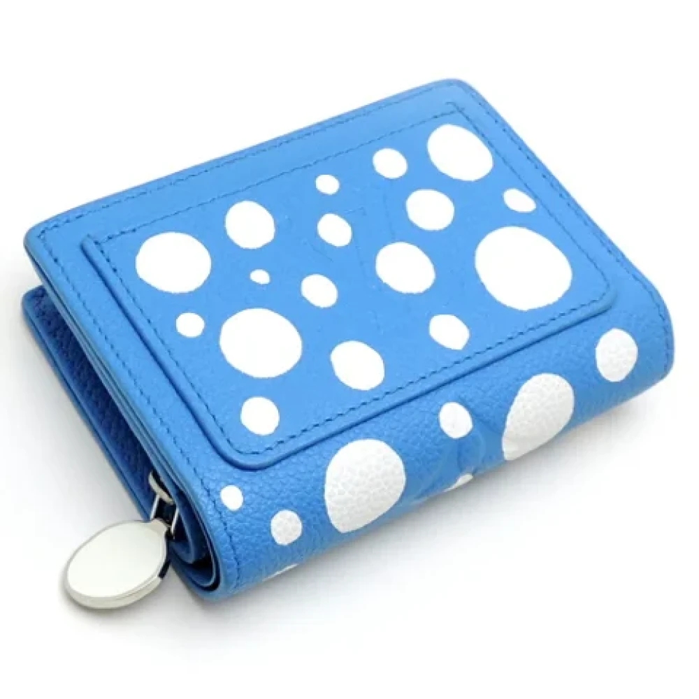 Louis Vuitton Vintage Pre-owned Canvas wallets Blue Dames