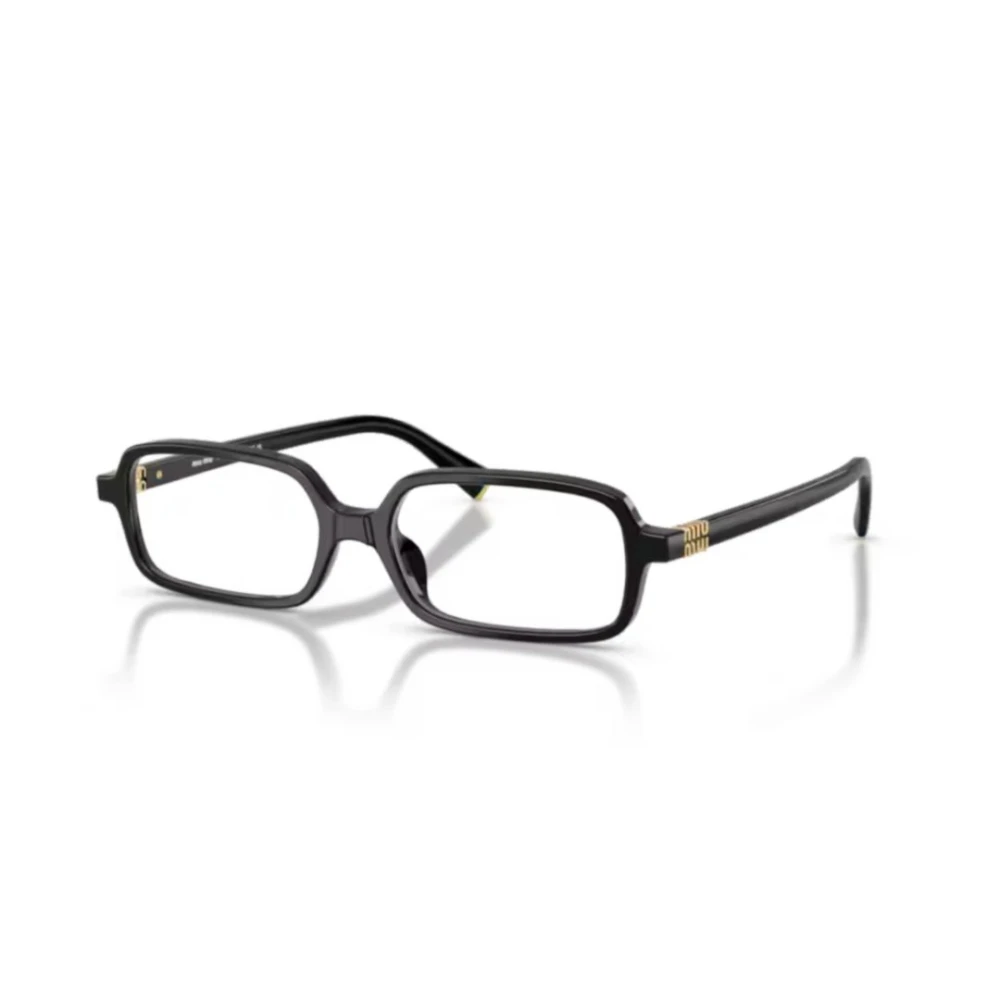 Miu Miu Unisex Black Glasses, 51 Mm, Mu 01Yv Eyeglasses