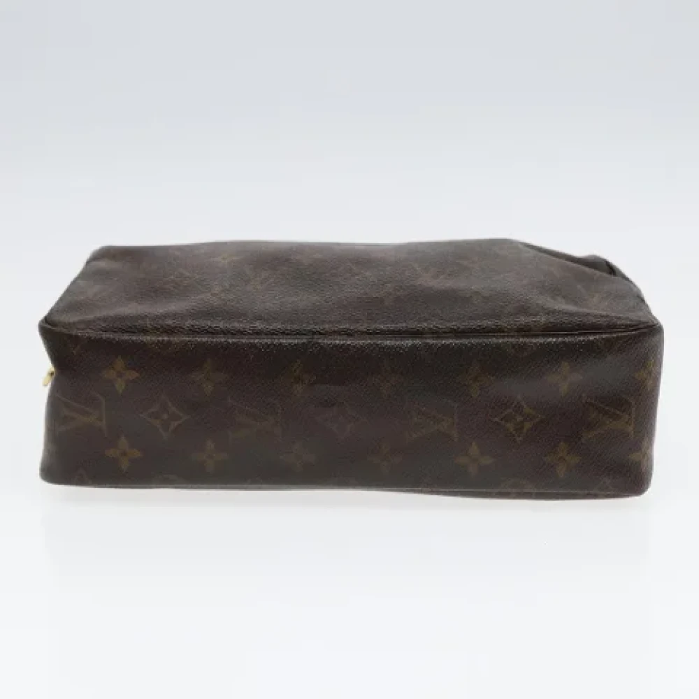 Louis Vuitton Vintage Pre-owned Canvas clutches Brown Dames