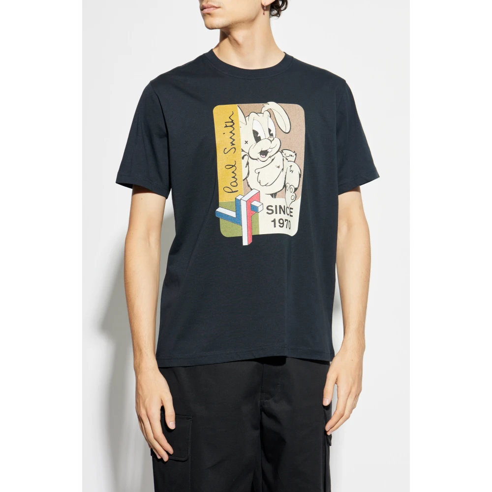 PS By Paul Smith T-shirt met print Black Heren