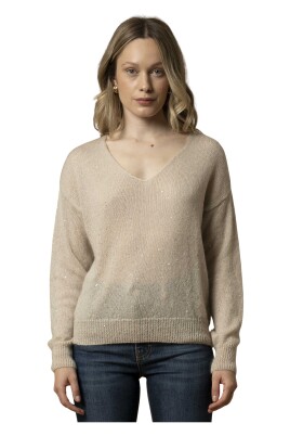 chic-slim-fit-sweater-with-sparkle