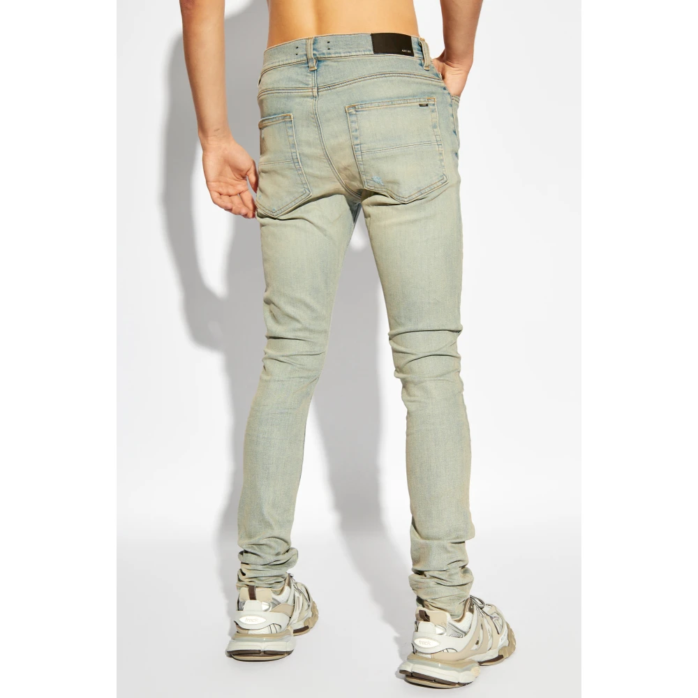 Amiri Skinny Jeans Blue Heren