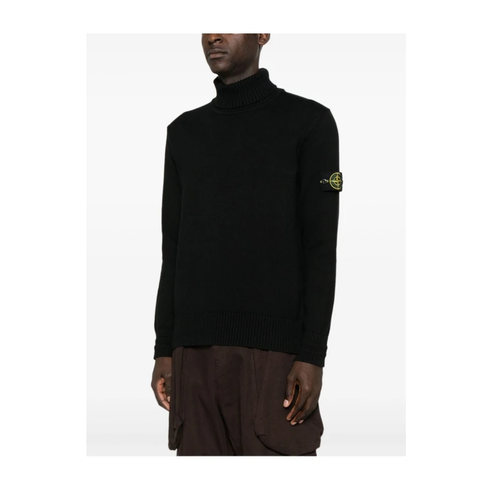 Stone Island Stijlvolle Pullover Sweater Black Heren