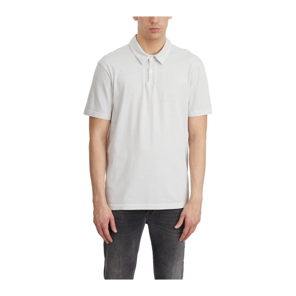 James Perse Katoenen Polo Shirt White Heren