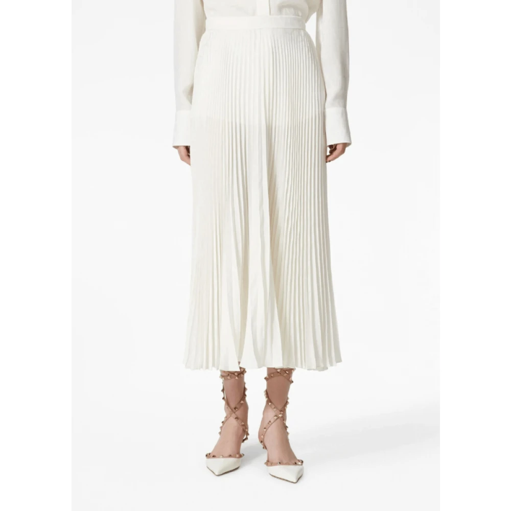Valentino Midi Skirts White Dames