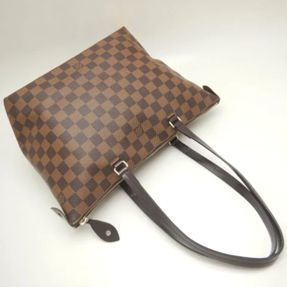 Louis Vuitton Vintage Pre-owned Plastic totes Brown Dames