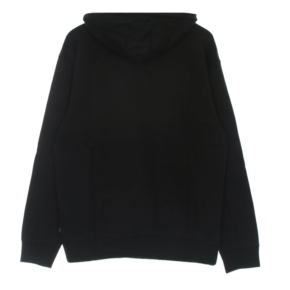 HUF Zwart Logo Hoodie Lange Mouw Black Heren