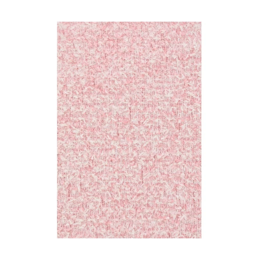 Balenciaga Katoenen Minirok met Rits Pink Dames