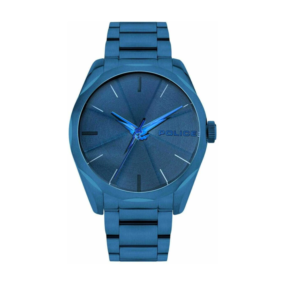 Police Men's Blue Watch Raglan Quartz - Watches - One Size - Accessories