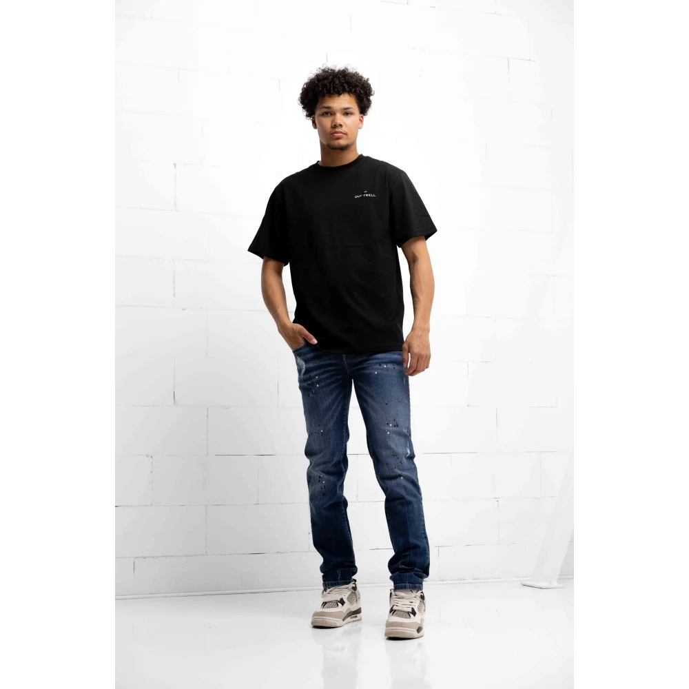Quotrell Tropics T-Shirt Heren Zwart Black Heren