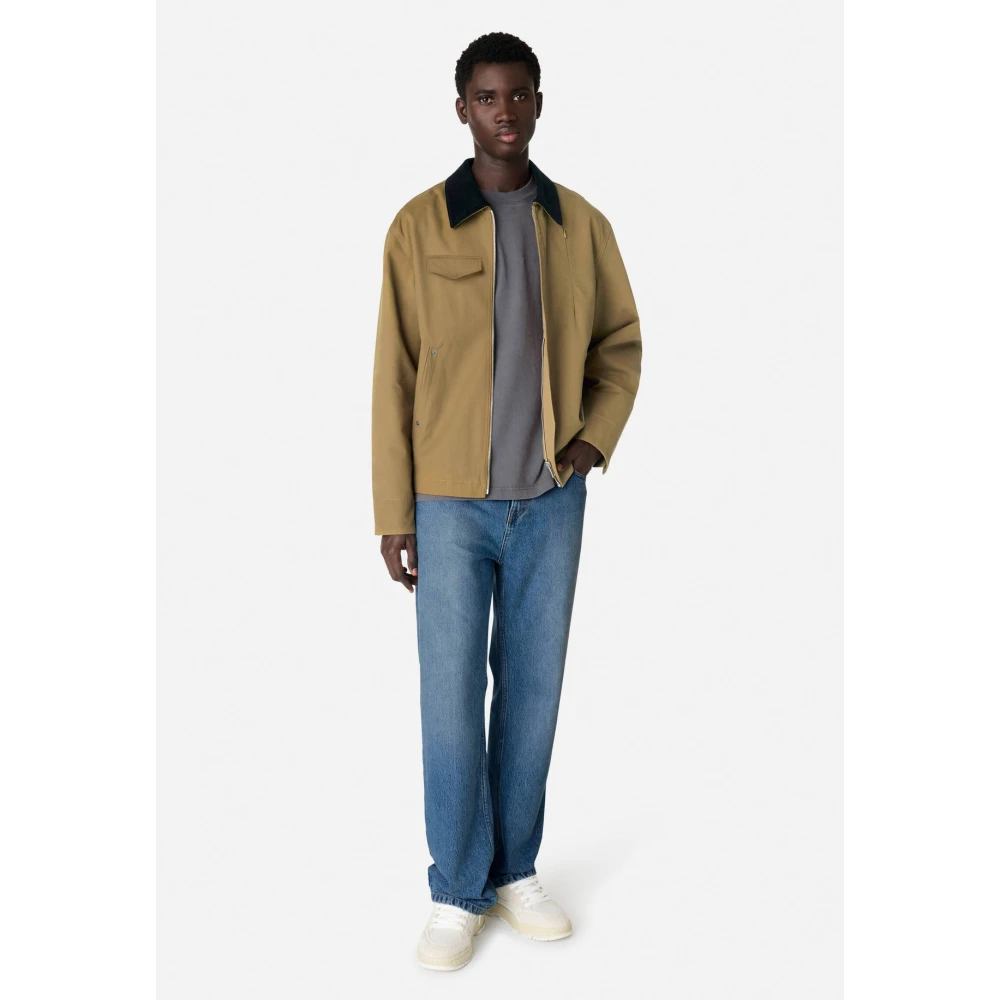 Axel Arigato Dallas Chore Jacket Brown Heren
