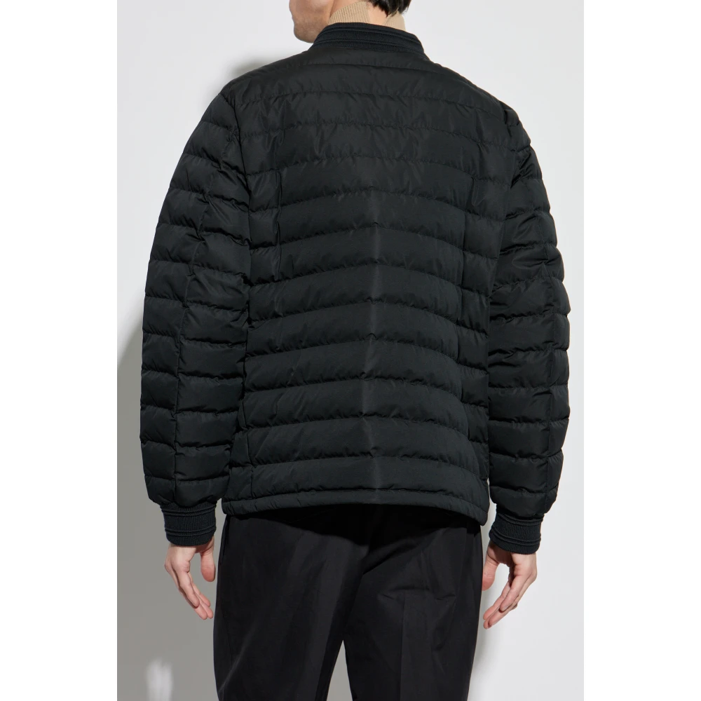 Burberry Donsjack met logo-vormige applicatie Blue Heren