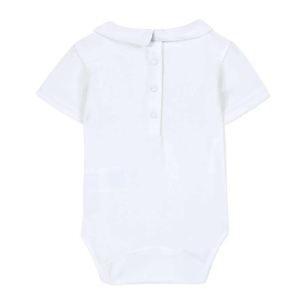 Tartine et Chocolat Vit Peter Pan Krage Bodysuit White, Flicka