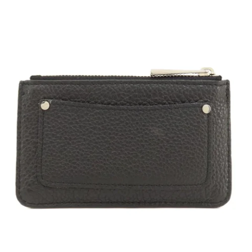 Jimmy Choo Pre-owned Leather wallets Black Dames