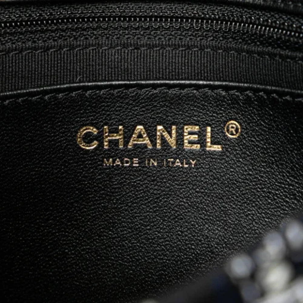 Chanel Vintage Pre-owned Leather chanel-bags Black Dames