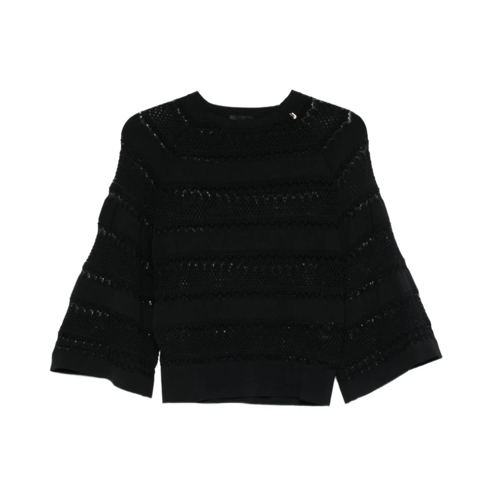 Liu Jo Vrouw Zwart Truien & Vesten Dames, S, Sweaters