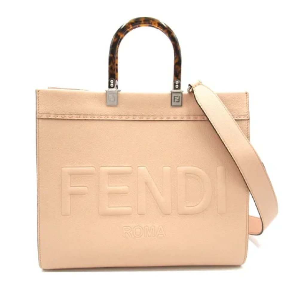 Fendi Vintage Pre-owned Leather totes Pink Dames