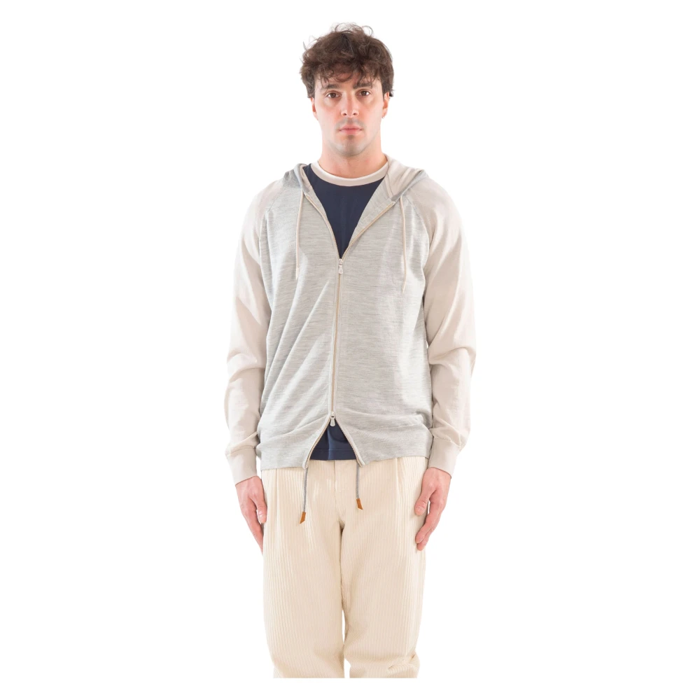 Sweatshirts & Hoodies > Zip-throughs - - Eleventy - Modalova