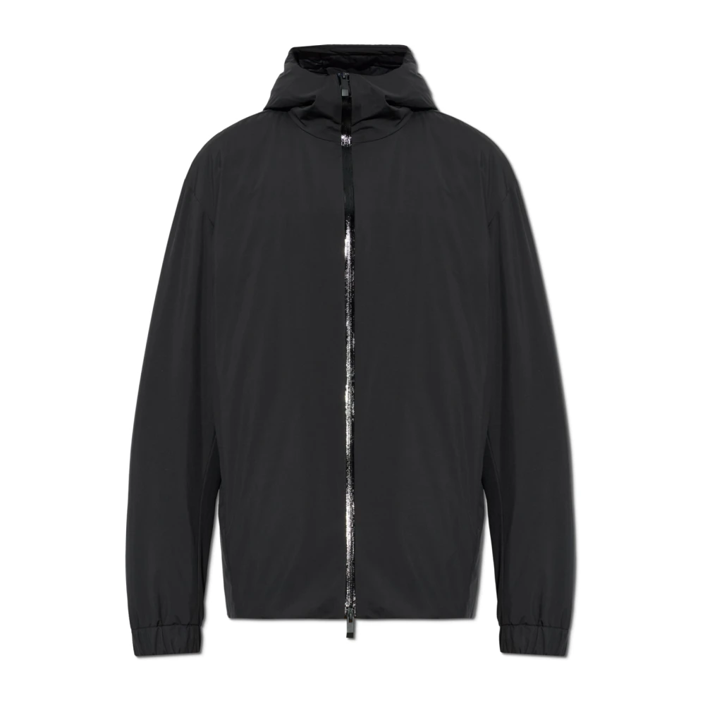 Moncler Piumino Trelatete Con Cappuccio Uomo da Nero, Taglia: 2 - Immagine 3