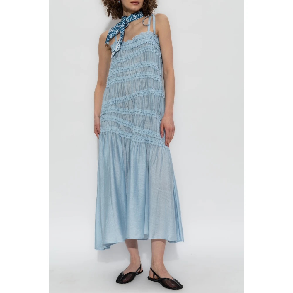 TORY BURCH Jurk met bandjes Blue Dames