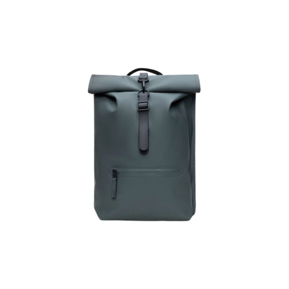 Rains Unisex Gris Rolling Backpack W3 - Image 3