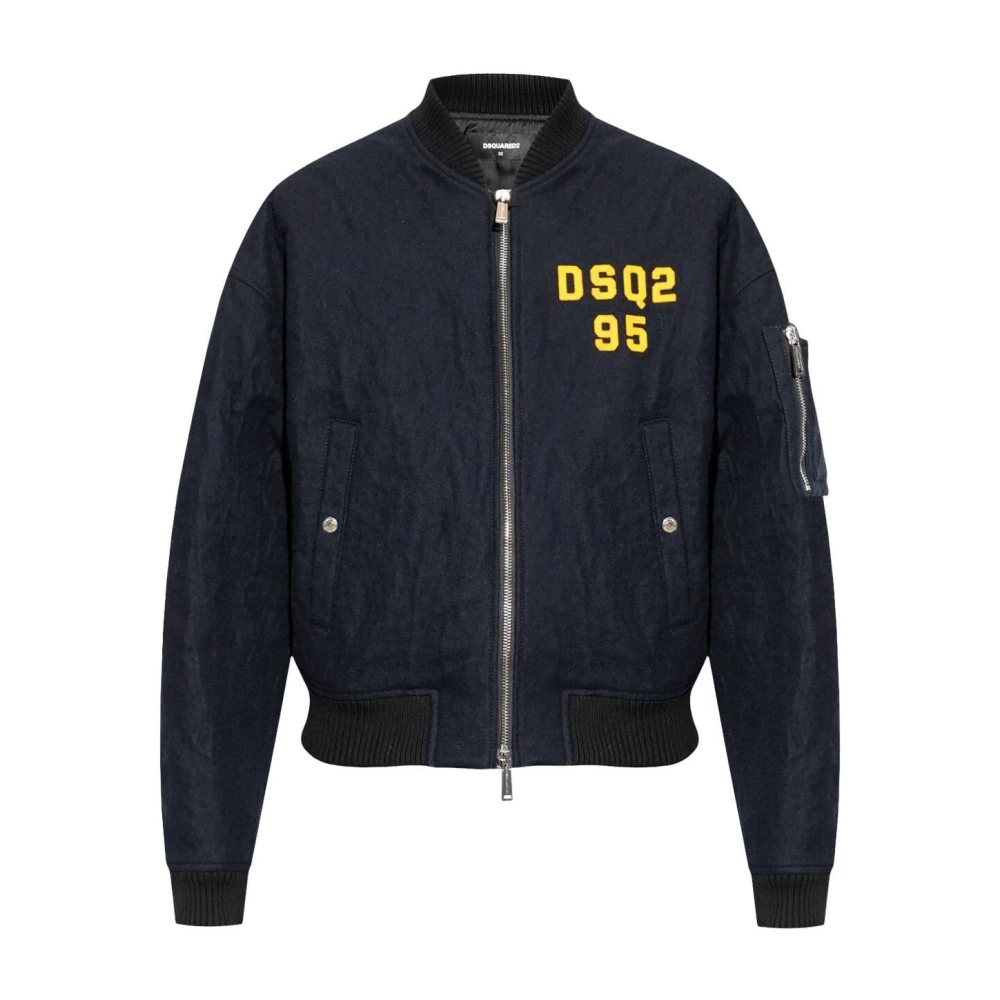 Dsquared2 Blauwe Kaban Jas voor Mannen Blue Heren