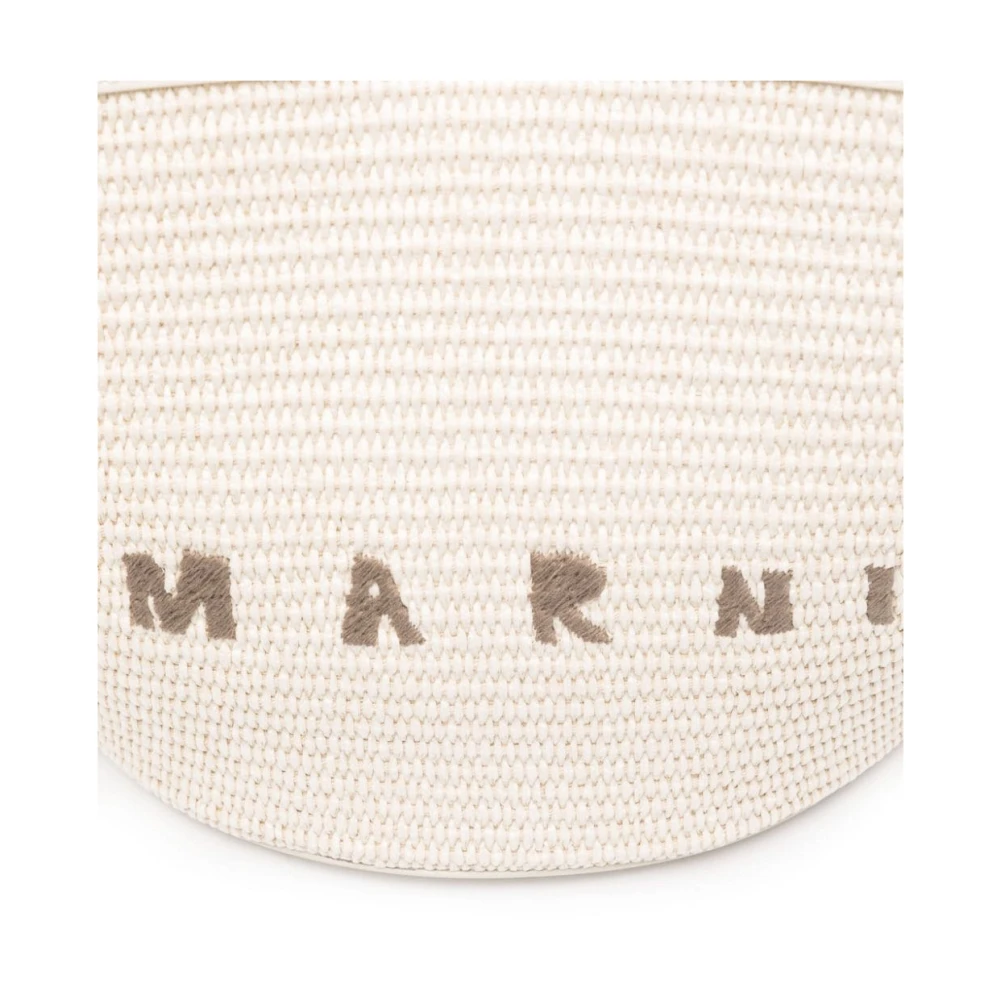 Marni Tropicalia Zomer Tas in Wit White Dames