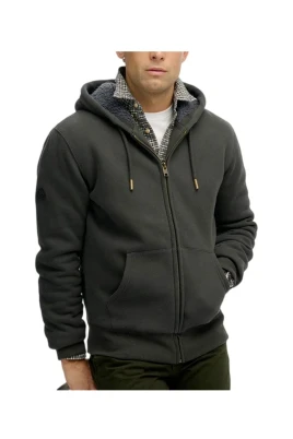 Borg Zip-through Hoodie