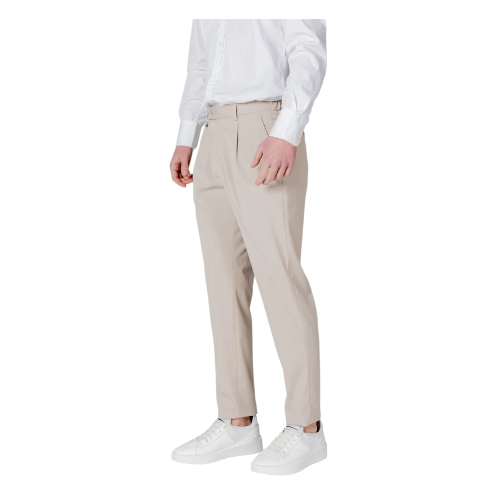 Antony Morato Beige Rits en Knoop Broek Beige Heren