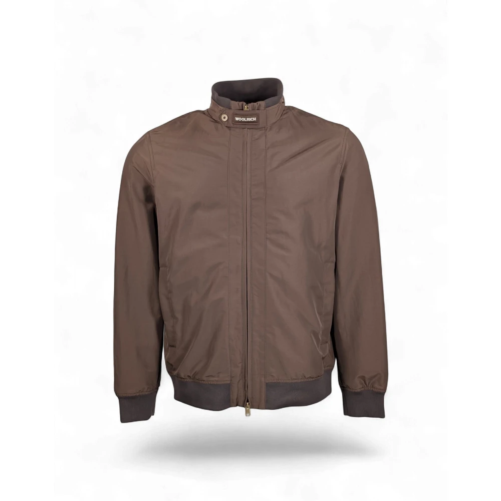 Woolrich Men's Brown Spring Lewis Bomber - Bomber Jackets - 3XL - Jackets