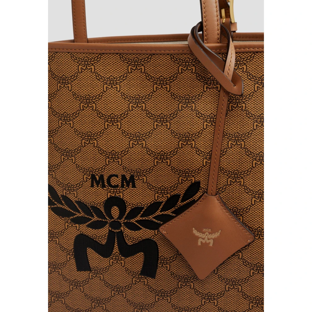 MCM Hemel Shopper in Lauretos Beige Dames