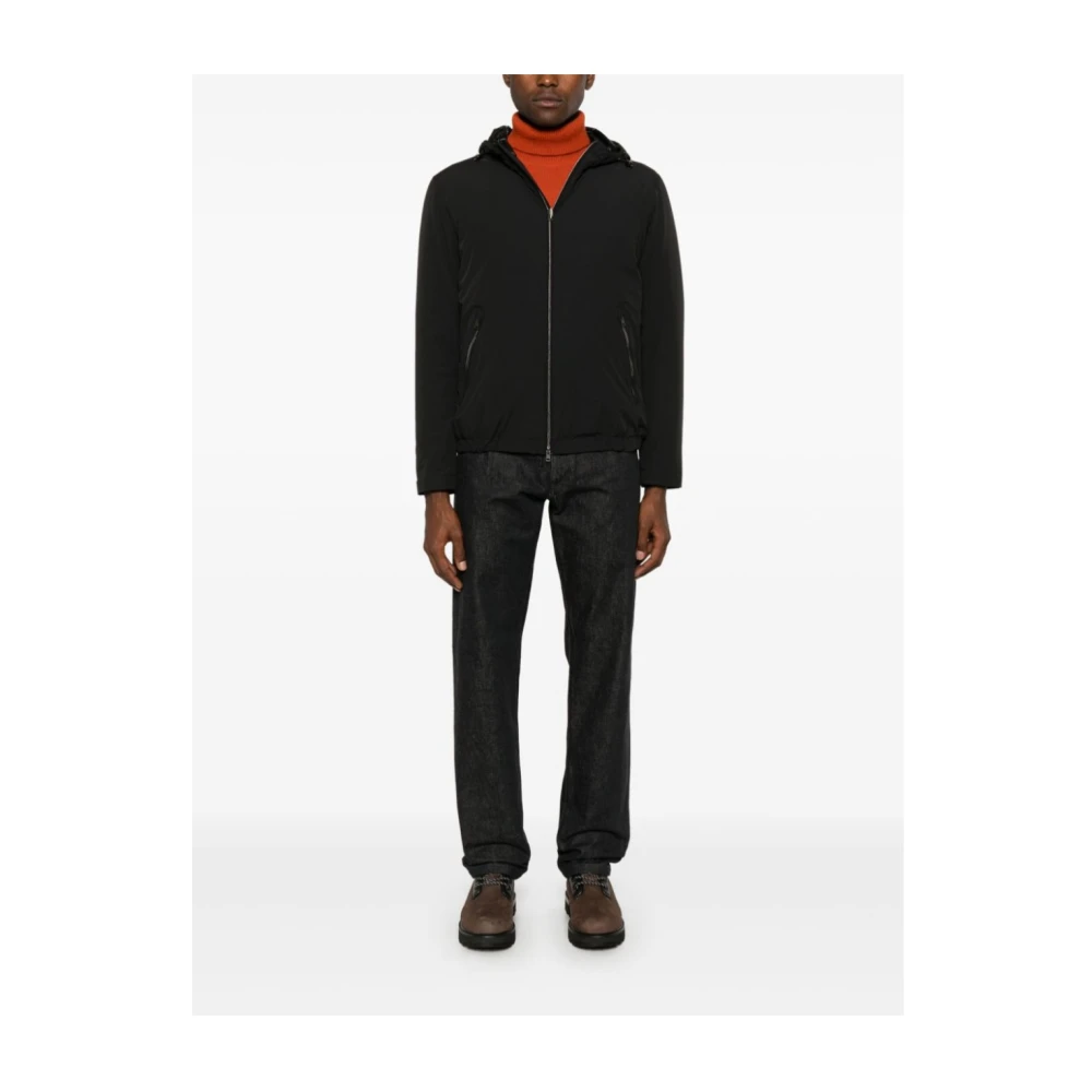 Herno Giubbotto 9300 Lichtgewicht Jas Black Heren
