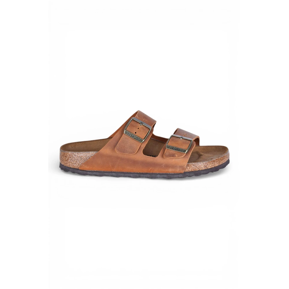 Birkenstock Women's Brown Arizona Narrow Fit - Sliders - 6 Uk - Shoes